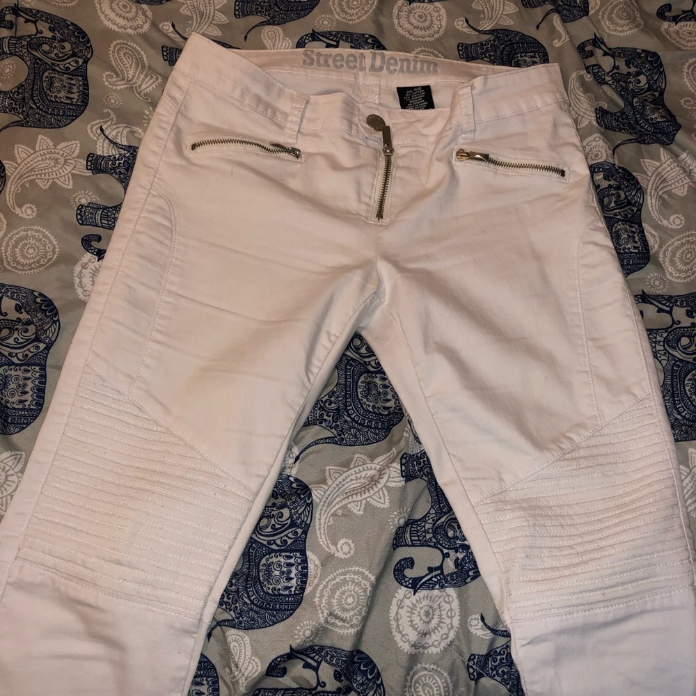 White Jeans